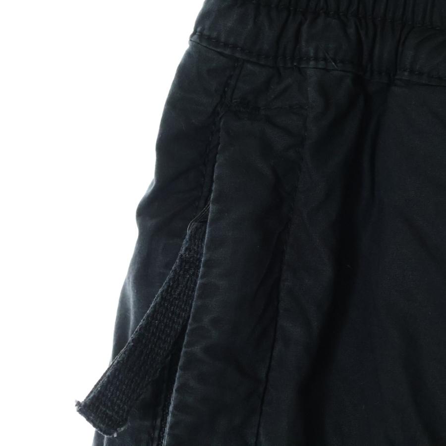 ストーンアイランド　カーゴパンツ　ブラック　W30 721531403 STONE ISLAND（ストーン アイランド） Cotton Poplin Strech Cargo