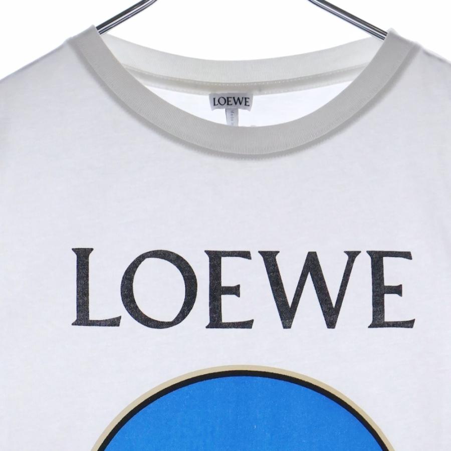 LOEWE ロエベ 21SS L.A. Series T-Shirt アナグラム ロゴ刺繍半袖T 