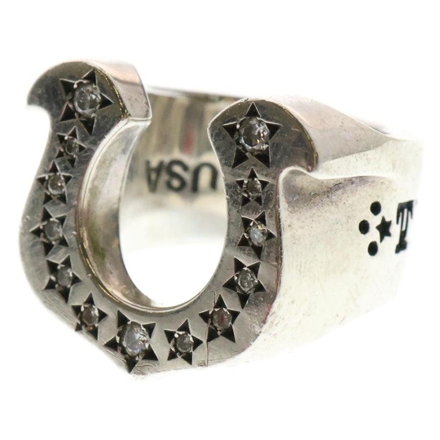 TENDERLOIN（テンダーロイン） T-H.S RING SILVER ホースシュー ダイヤ