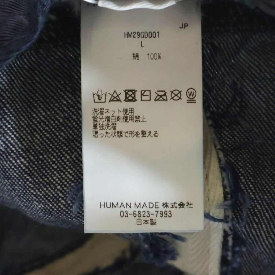Human Made ヒューマンメイド デニム バケットハット L HUMAN MADE（ヒューマンメード） ヒューマンメイド DENIM HAT デニム