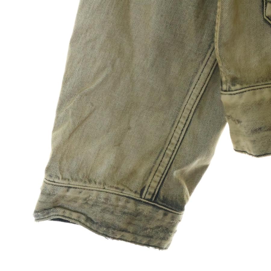 ANCELLM アンセルム 24SS CRASH DENIM JACKET TYPE-2 クラッシュ加工