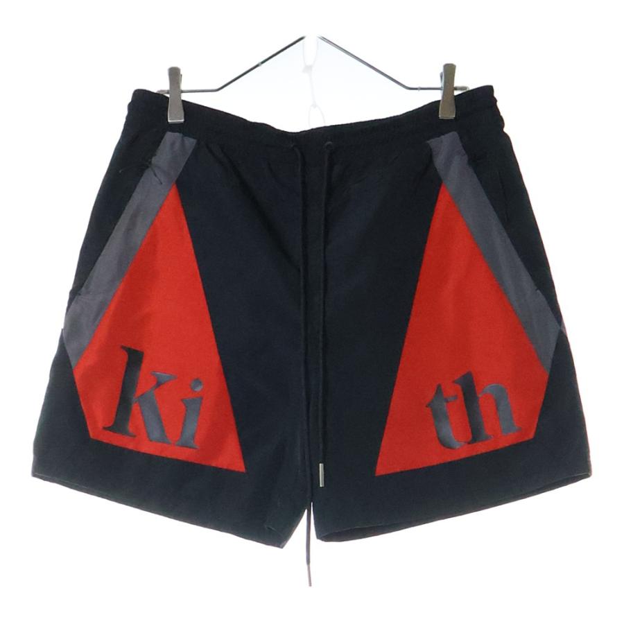 KITH（キス） Turbo Nylon Shorts ロゴプリント ショーツ ハーフパンツ