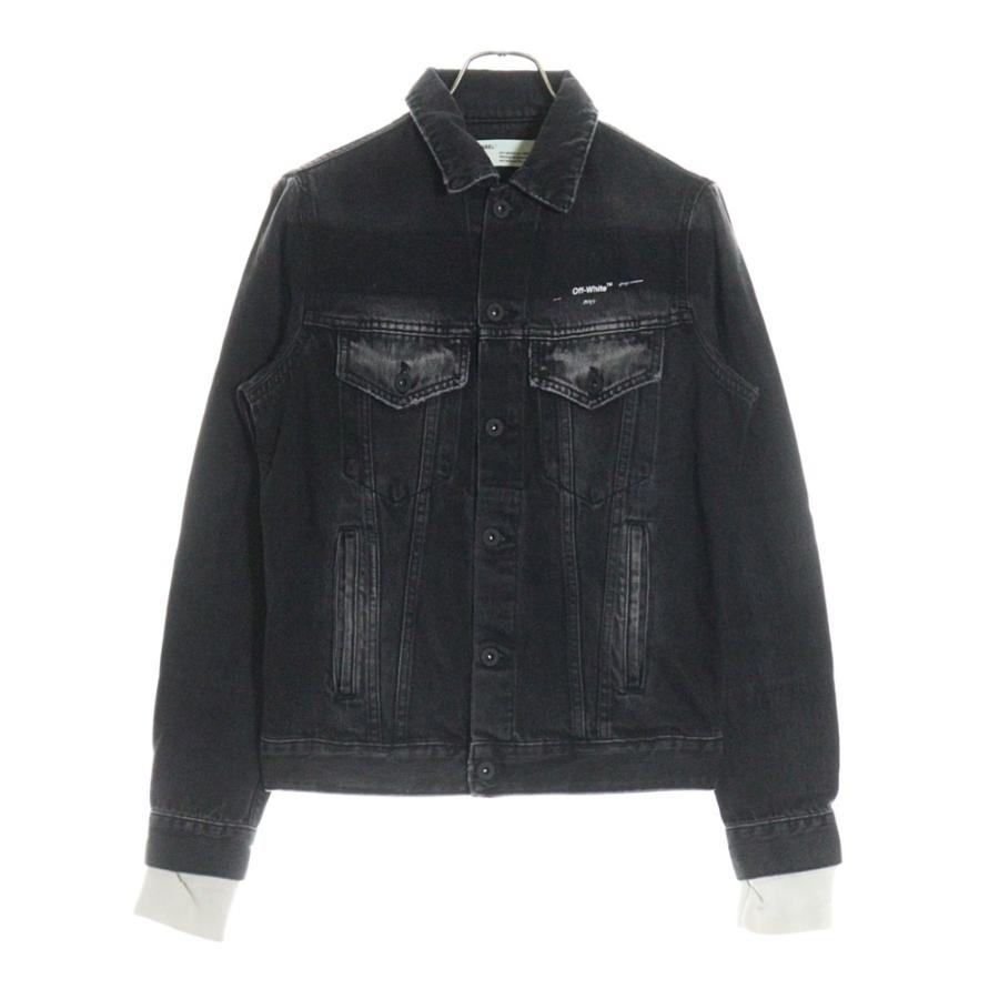 OFF-WHITE オフホワイト 19SS Impressionism Denim Jacket ウォッシュ