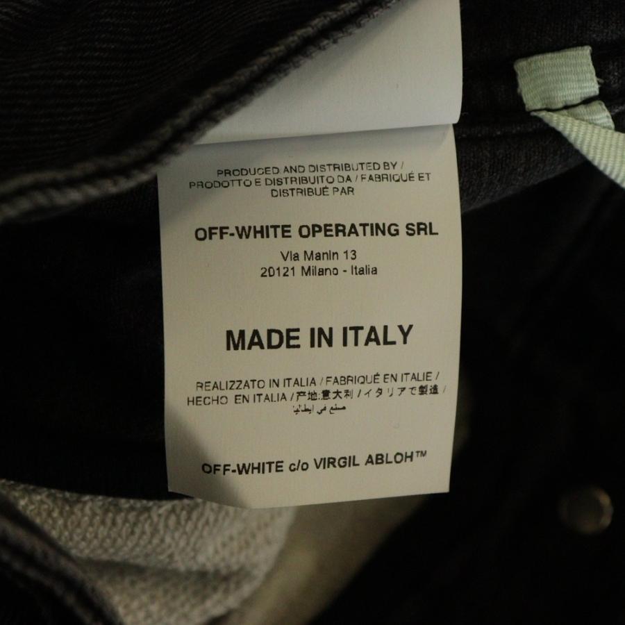 OFF-WHITE オフホワイト 19SS Impressionism Denim Jacket ウォッシュ