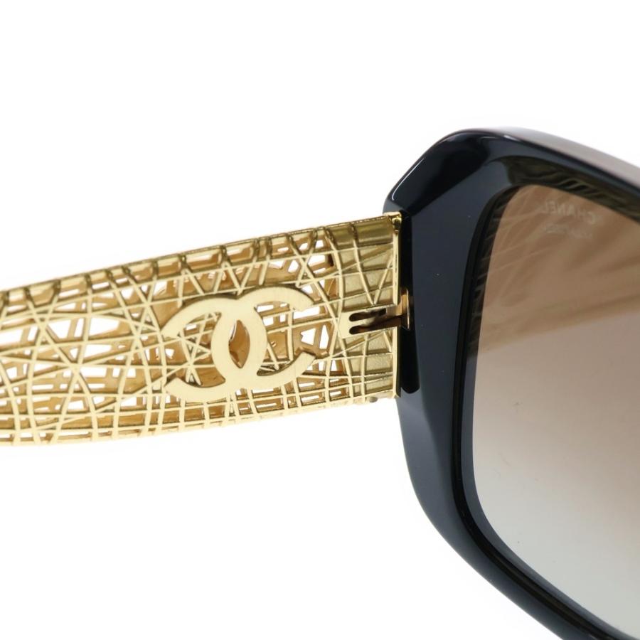 CHANEL（シャネル） ココマークテンプル スクエアシェイプ サングラス