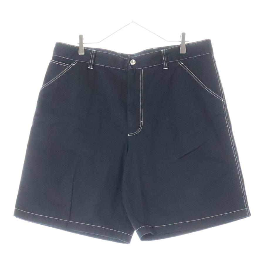 PRADA 半ズボン ショートパンツ ブラック 黒 トライアングルプレート PRADA（プラダ） Short Pants トライアングルロゴ ハーフパンツ