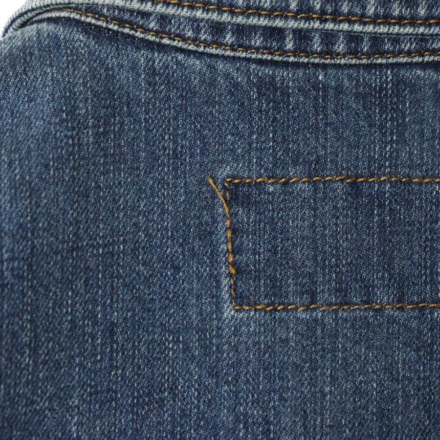 PRADA（プラダ） Denim Shirt トライアングルロゴ 半袖デニムシャツ