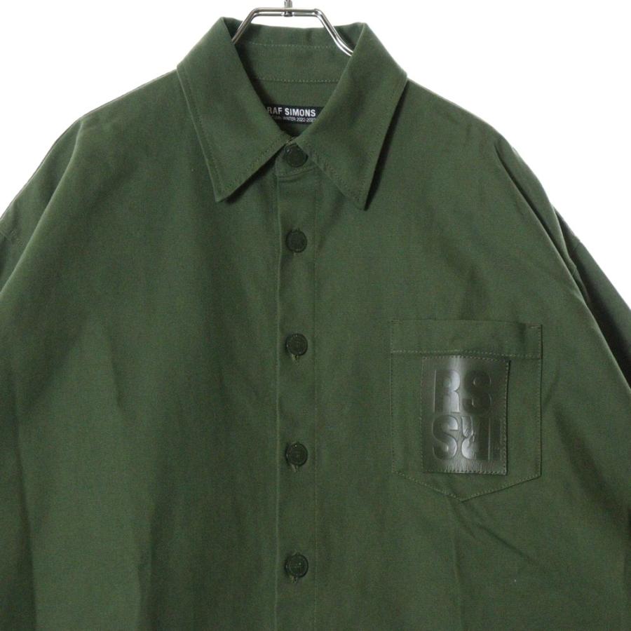 RAF SIMONS（ラフ シモンズ） 22AWR PIN OVERSIZED DENIM SHIRT