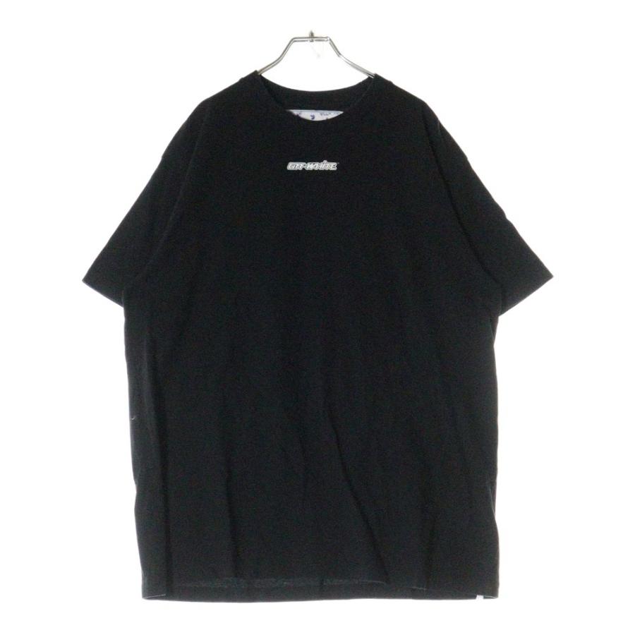 Off-White Tシャツ オーバーサイズ 黒
