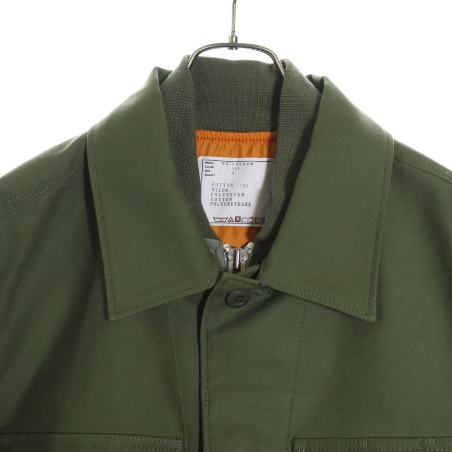 WTAPS（ダブルタップス） ×サカイ コットンバックサテンジャケット 02