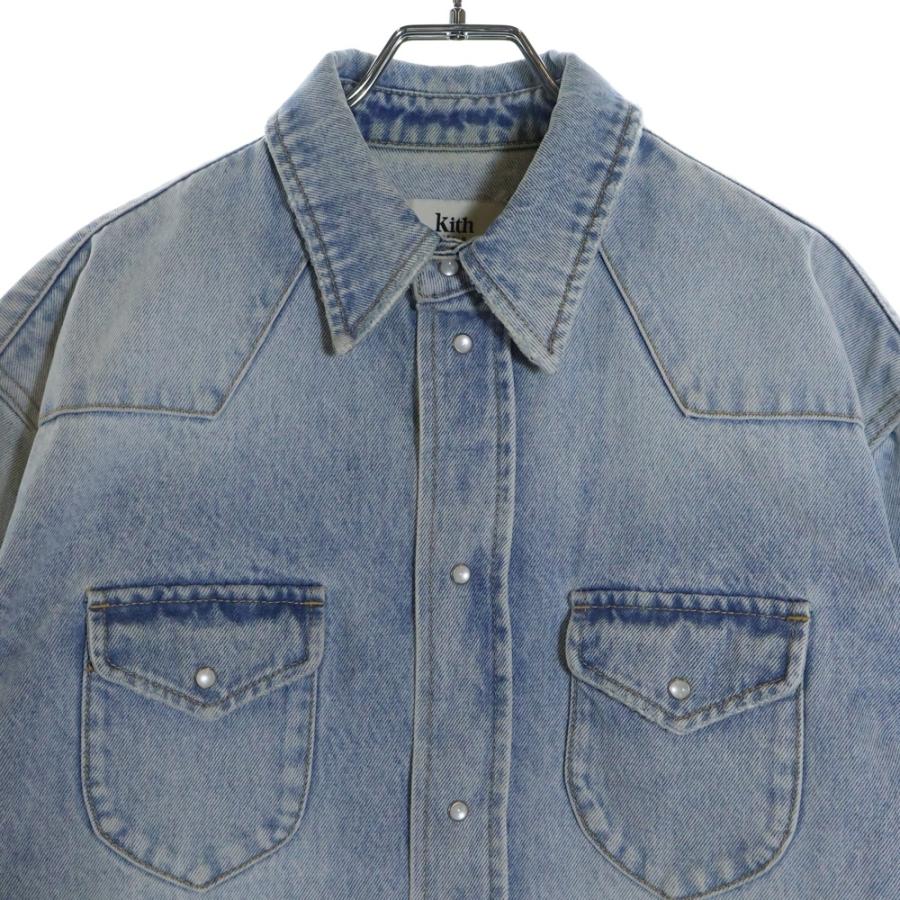 KITH（キス） 25SS Webster Denim Shirt 長袖デニムシャツ デニム