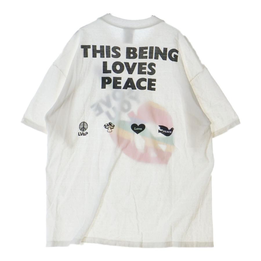 READYMADE（レディメイド） 24SS T SHIRT PEACE ピースプリント 半袖T 