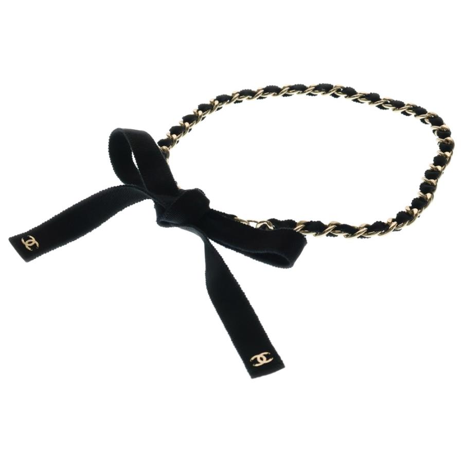 CHANEL（シャネル） ココマーク レザー チェーン リボンベルト