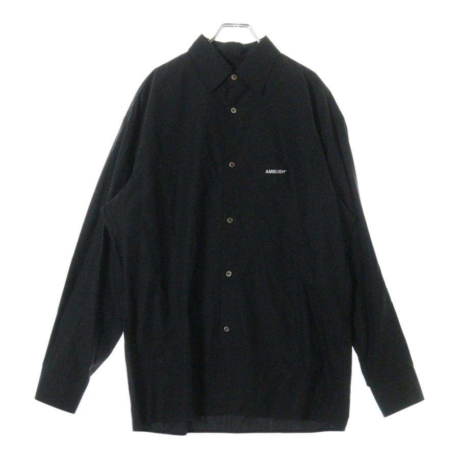 AMBUSH（アンブッシュ） Typewriter Shirt ロゴ刺繍 長袖シャツ