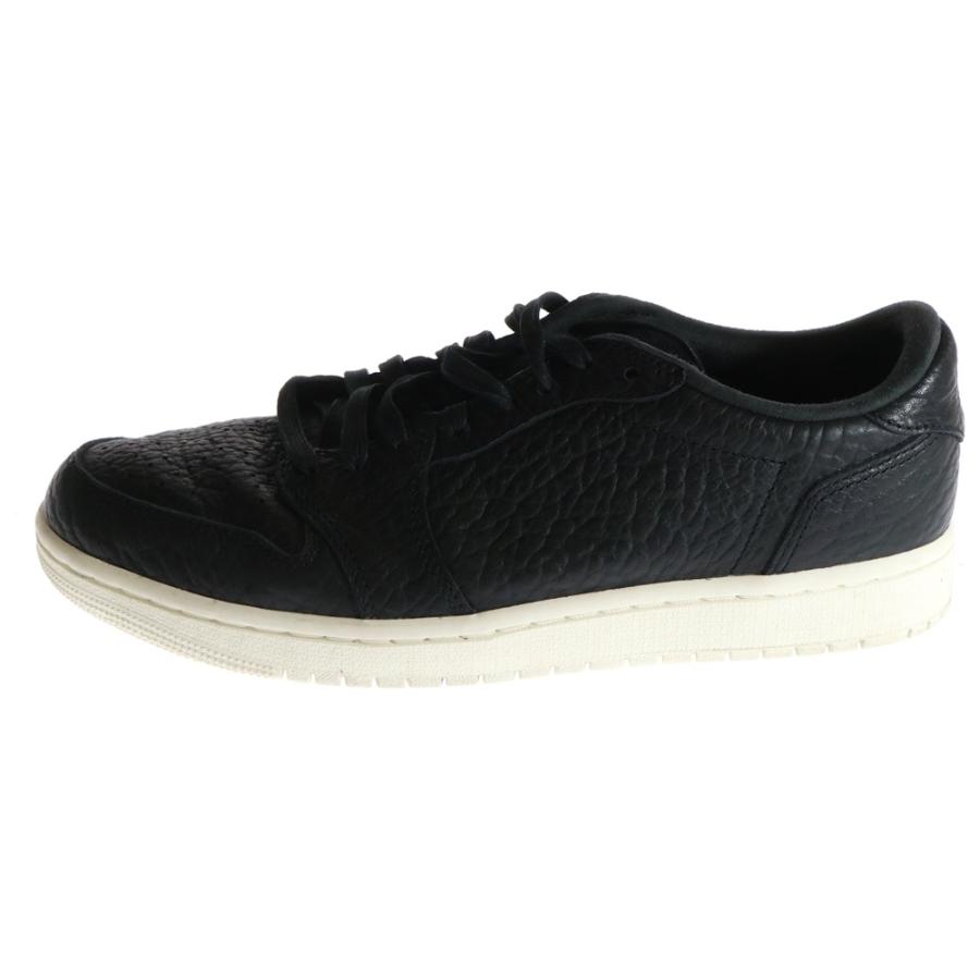 NIKE（ナイキ） Air Jordan 1 Retro Low Swooshless Black エア 