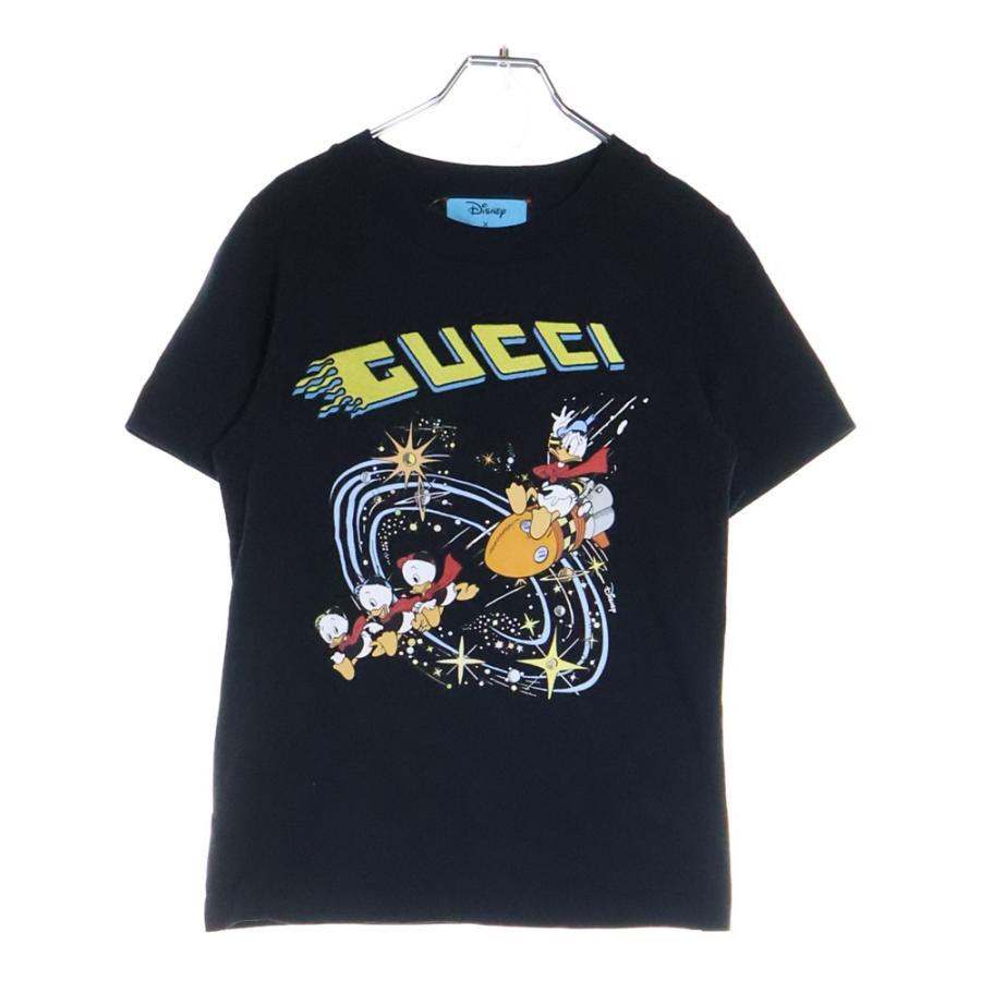 GUCCI（グッチ） ×Disney Donald Duck Rocket T-Shirt ディズニー 刺繍 