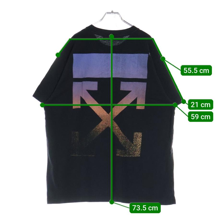 OFF-WHITE オフホワイト 21AW T-Shirt グラデーション オーバーサイズ 