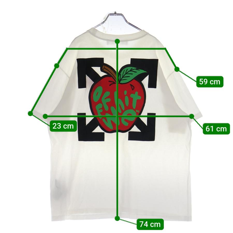 OFF-WHITE オフホワイト 21SS Apple T-Shirt オーバーサイズ半袖