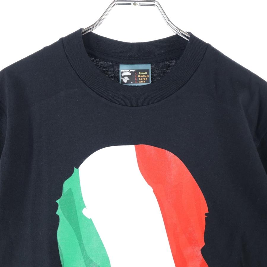 A BATHING APE（アベイシングエイプ） 90s 国旗デザインロゴプリントT