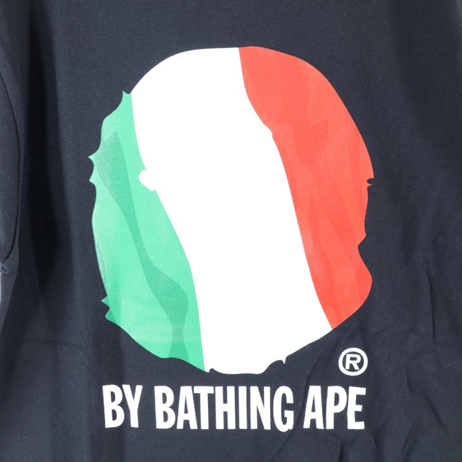 A BATHING APE（アベイシングエイプ） 90s 国旗デザインロゴプリントT