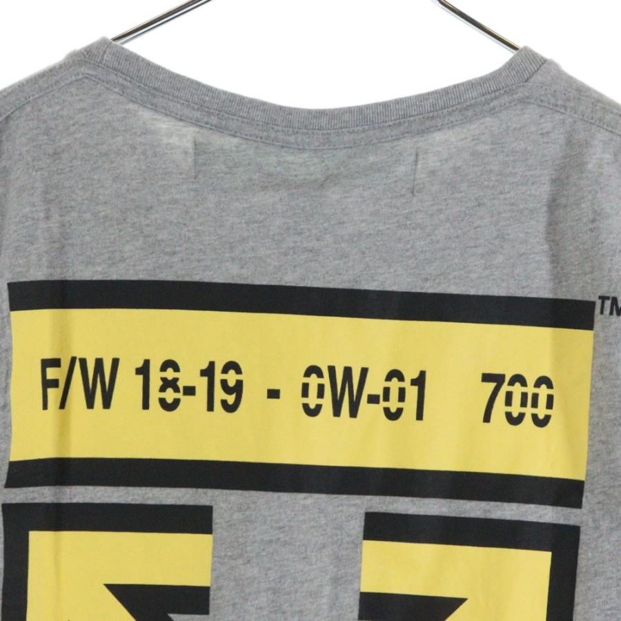 OFF-WHITE オフホワイト 18AW Yellow Arrows T-Shirt 半袖Tシャツ