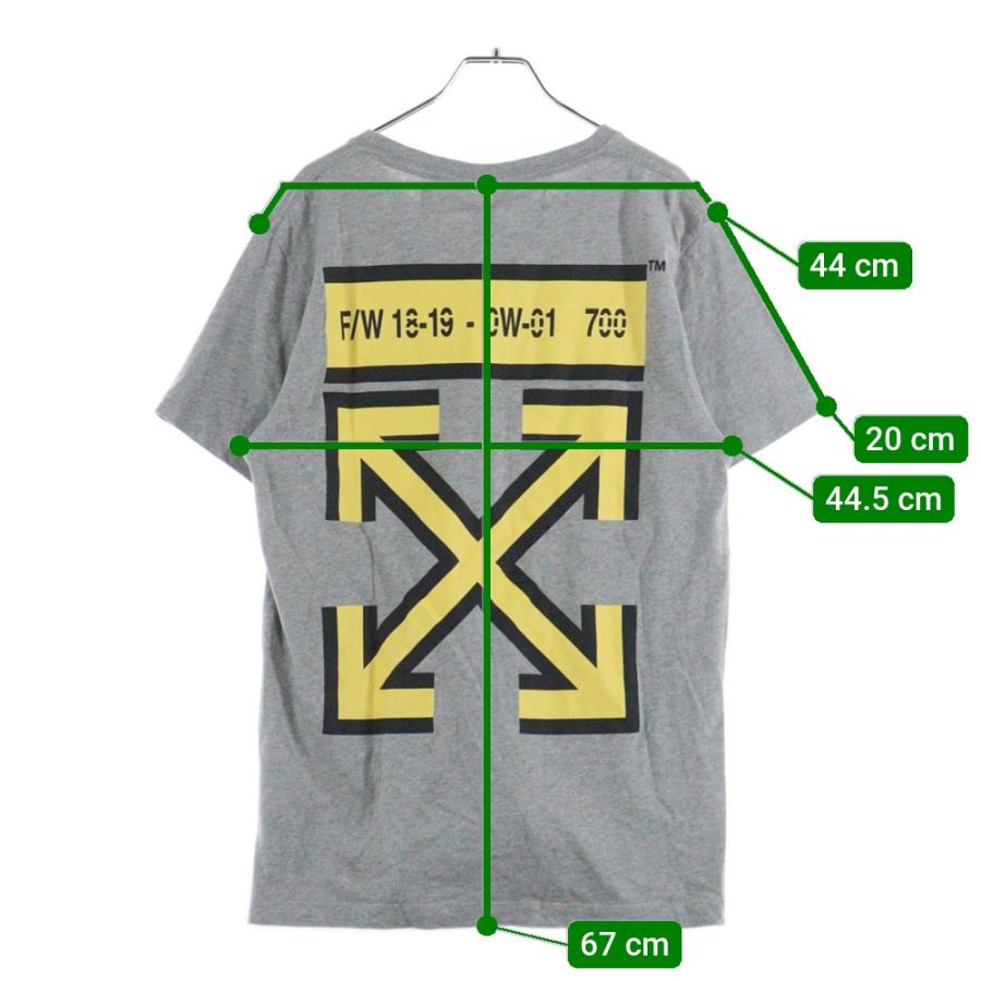 OFF-WHITE オフホワイト 18AW Yellow Arrows T-Shirt 半袖Tシャツ