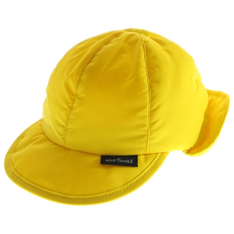 WILD THINGS ワイルドシングス Padding Cap パディングキャップ ナイロン中綿キャップ WT22112TJ イエロー ...
