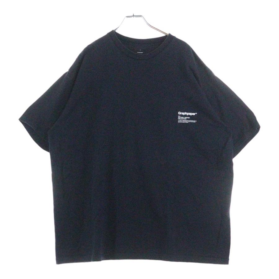 Graphpaper グラフペーパー 18AW ロゴプリントTシャツ クルーネック