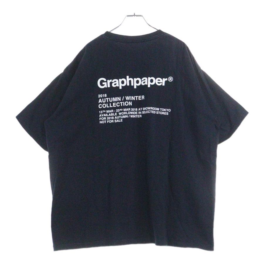 Graphpaper グラフペーパー 18AW ロゴプリントTシャツ クルーネック