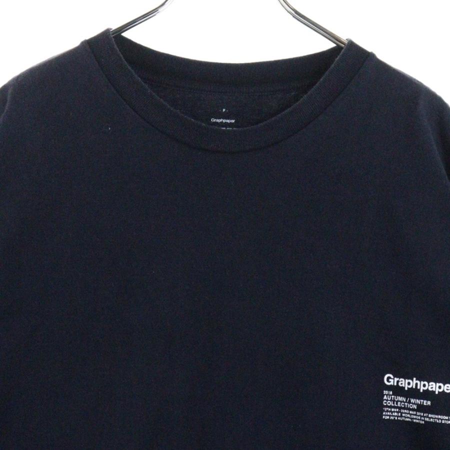 Graphpaper グラフペーパー 18AW ロゴプリントTシャツ クルーネック