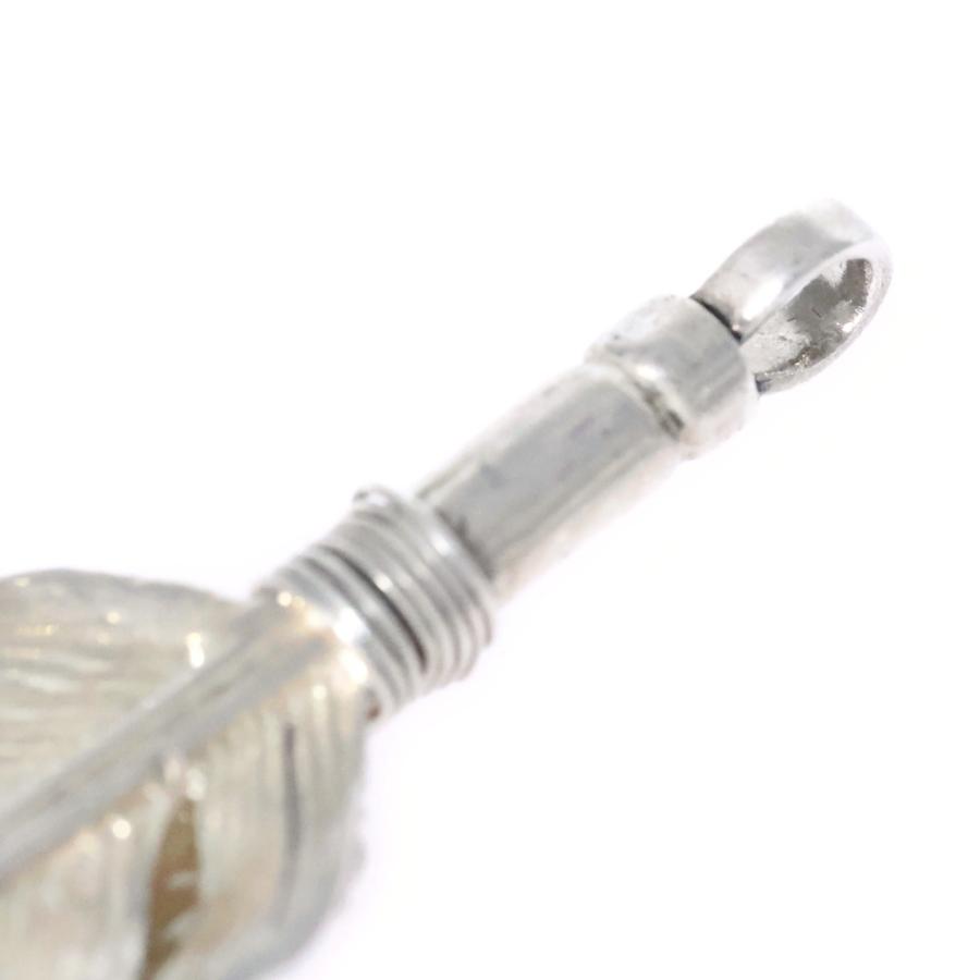 REDMAN レッドマン メタル付き パフフェザー ネックレストップ