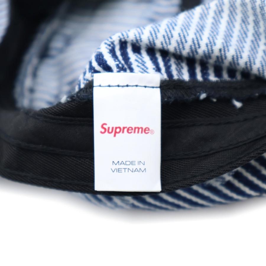 Supreme（シュプリーム） 24SS Denim Camp Cap ストライプデニム
