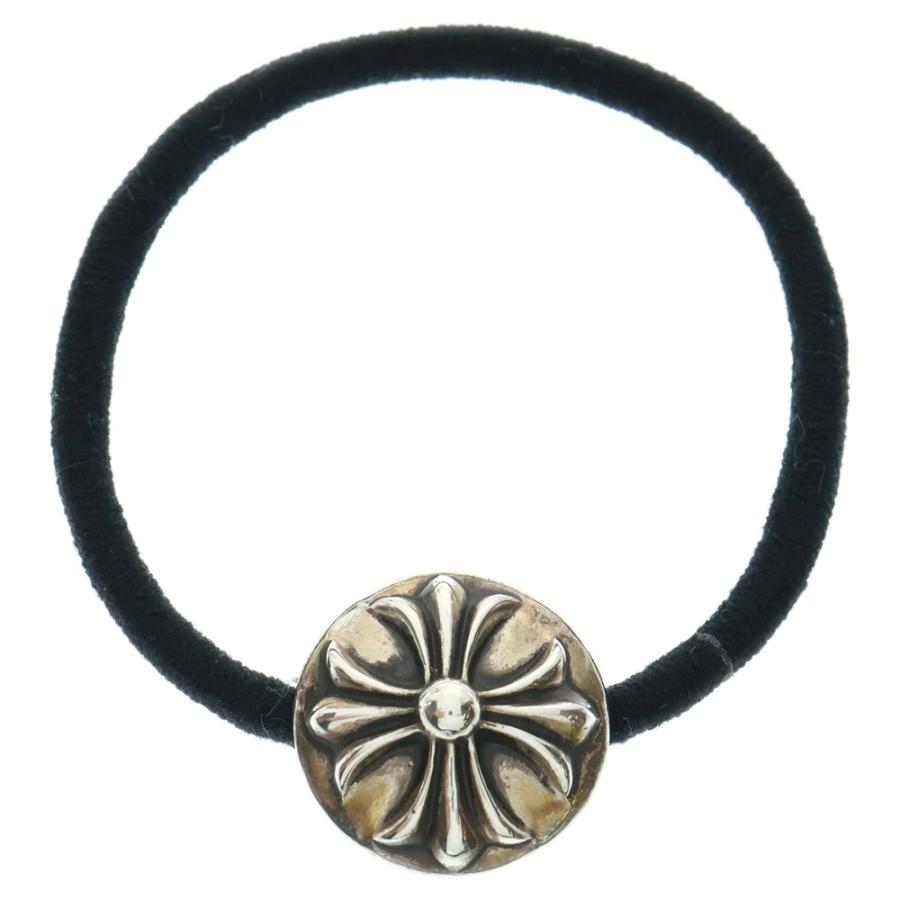 正規品　クロムハーツヘアゴム　コンチョ CHROME HEARTS（クロムハーツ） HAIRBAND クロスボール ヘアバンド