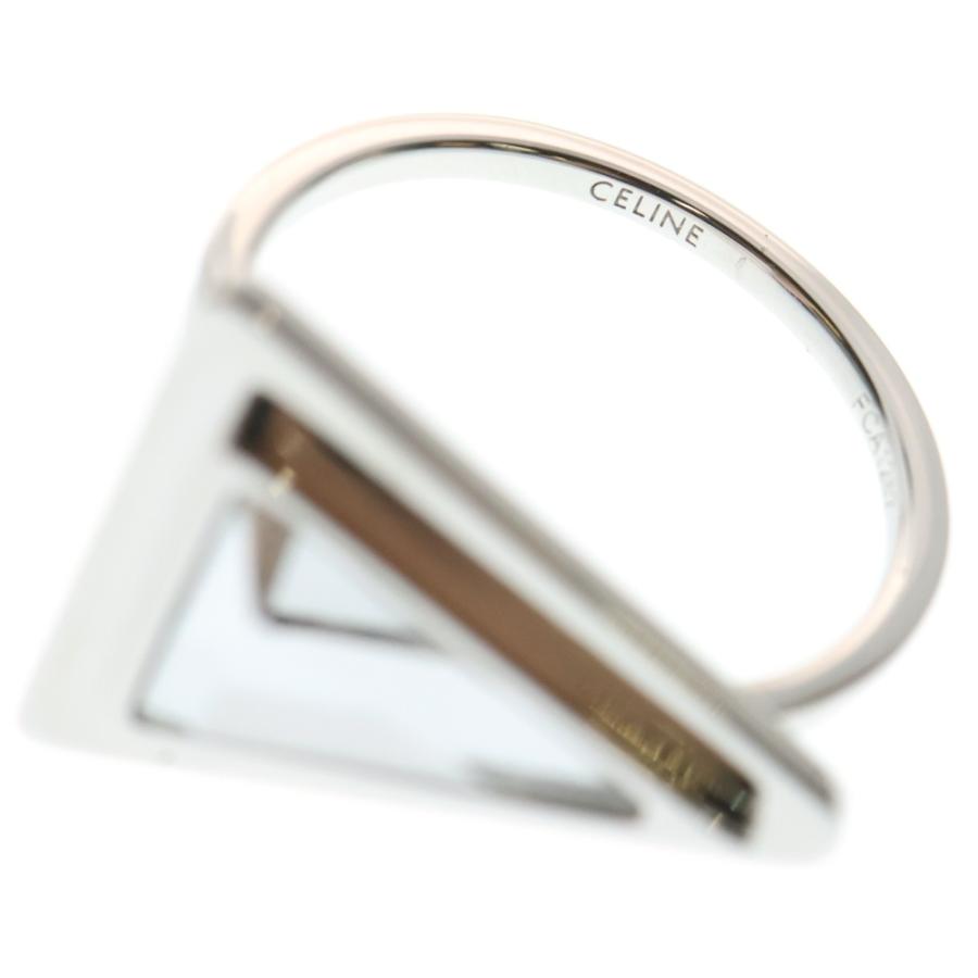 CELINE（セリーヌ） TRIANGLE RING トライアングルリング シルバー 新品セリーヌ 指輪 トライアングル