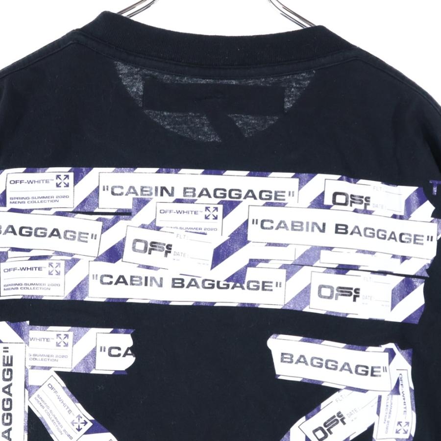 OFF-WHITE オフホワイト 20SS Airport Tape T-Shirt オーバーサイズ