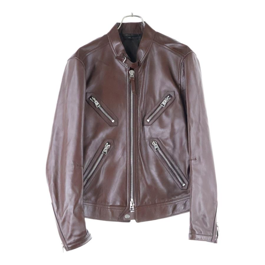 TOM FORD（トムフォード） LETHER BIKER JACKET レザー バイカー