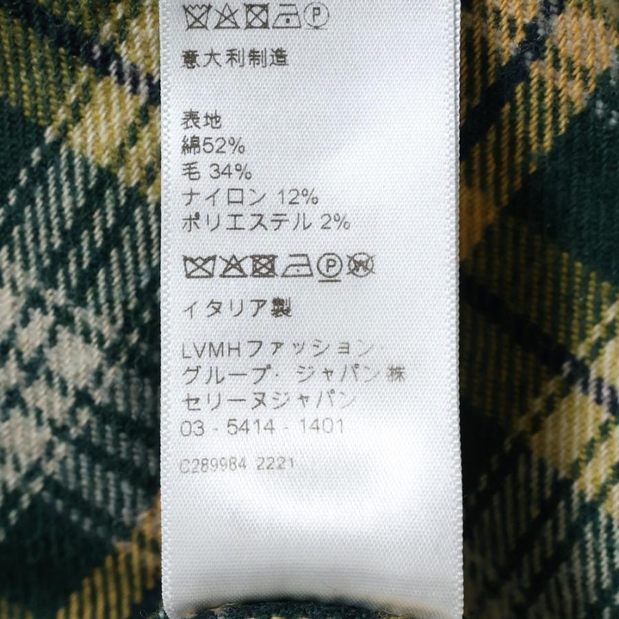 CELINE（セリーヌ） 22AW ルーズランバージャック コットン ウール