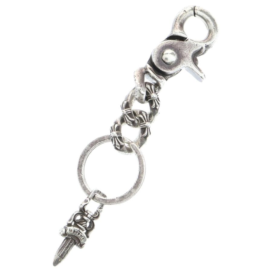 CHROME HEARTS クロムハーツ CLP CHN FANCY-S/ショート ファンシーリンク キーチェーン シルバー BCA071 CHROME HEARTS（クロムハーツ） CLP CHN FANCY-S/ショート ファンシー