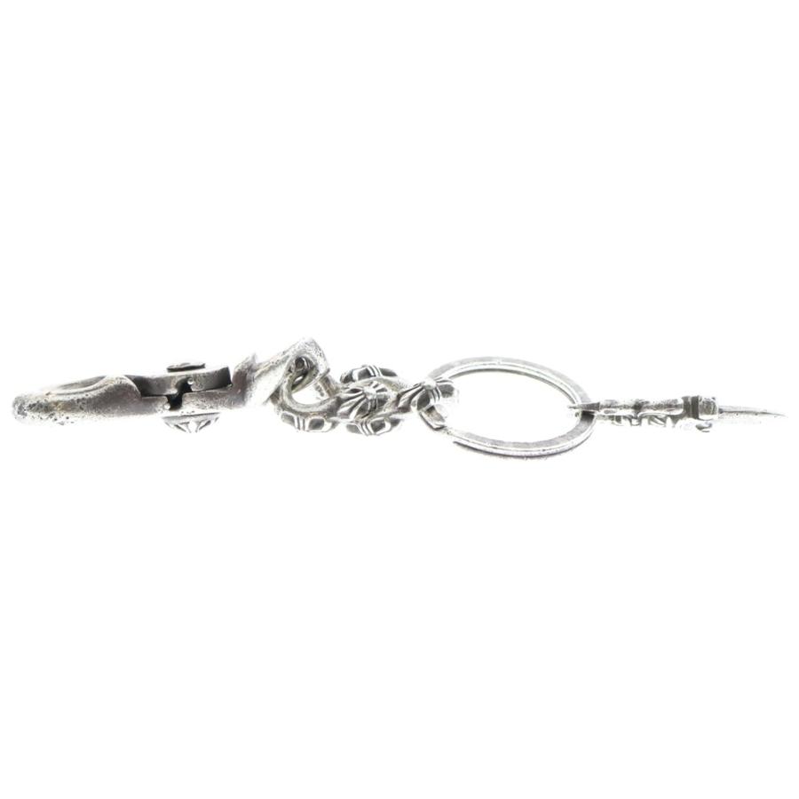CHROME HEARTS クロムハーツ CLP CHN FANCY-S/ショート ファンシーリンク キーチェーン シルバー BCA071 クロムハーツ ショートファンシーリンク クリップ キーチェーン