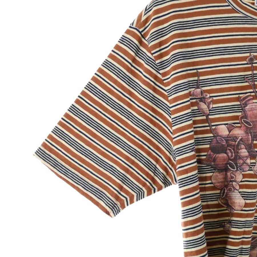 LOEWE（ロエベ） Border T-Shirt ボーダー半袖Tシャツ オレンジ
