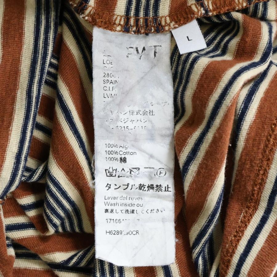 LOEWE（ロエベ） Border T-Shirt ボーダー半袖Tシャツ オレンジ