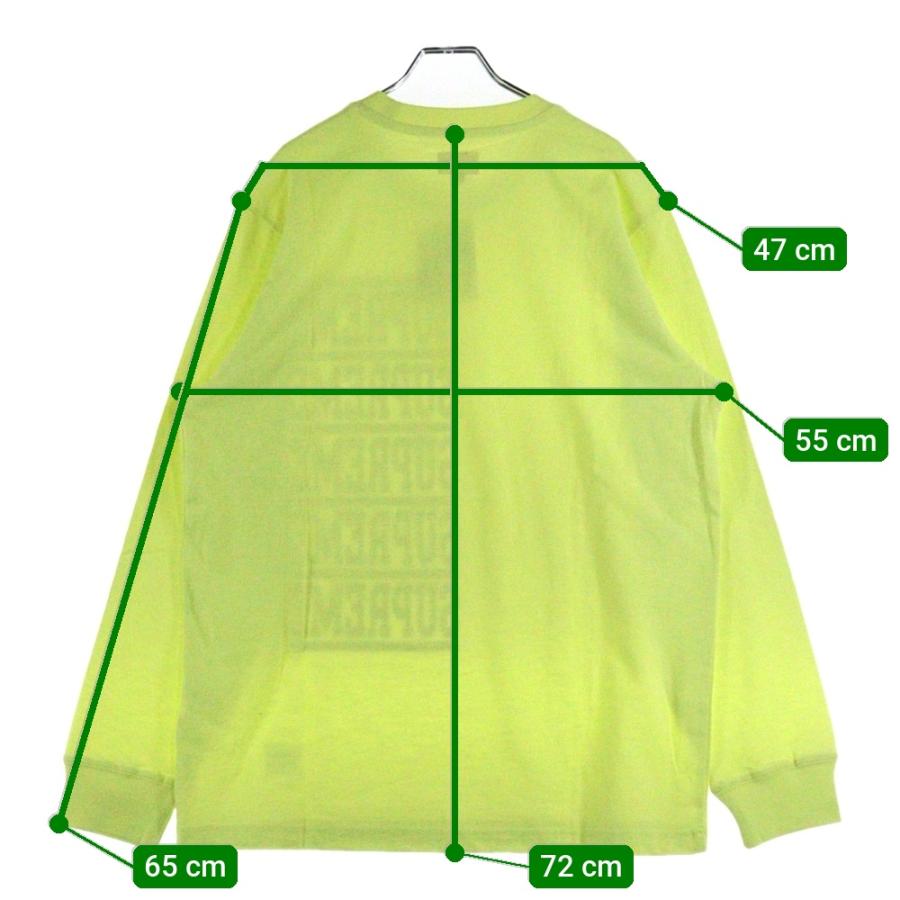 Supreme（シュプリーム） 18SS Stacked L/S Top スタック 長袖Tシャツ