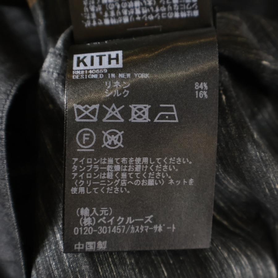 KITH（キス） 25SS Linen Thompson Camp Collar Shirt リネン