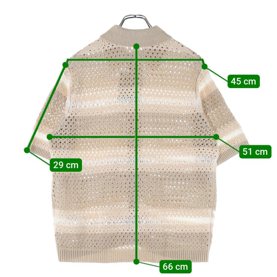 KITH（キス） 24SS Thompson Crochet Buttondown Kindling トンプソン