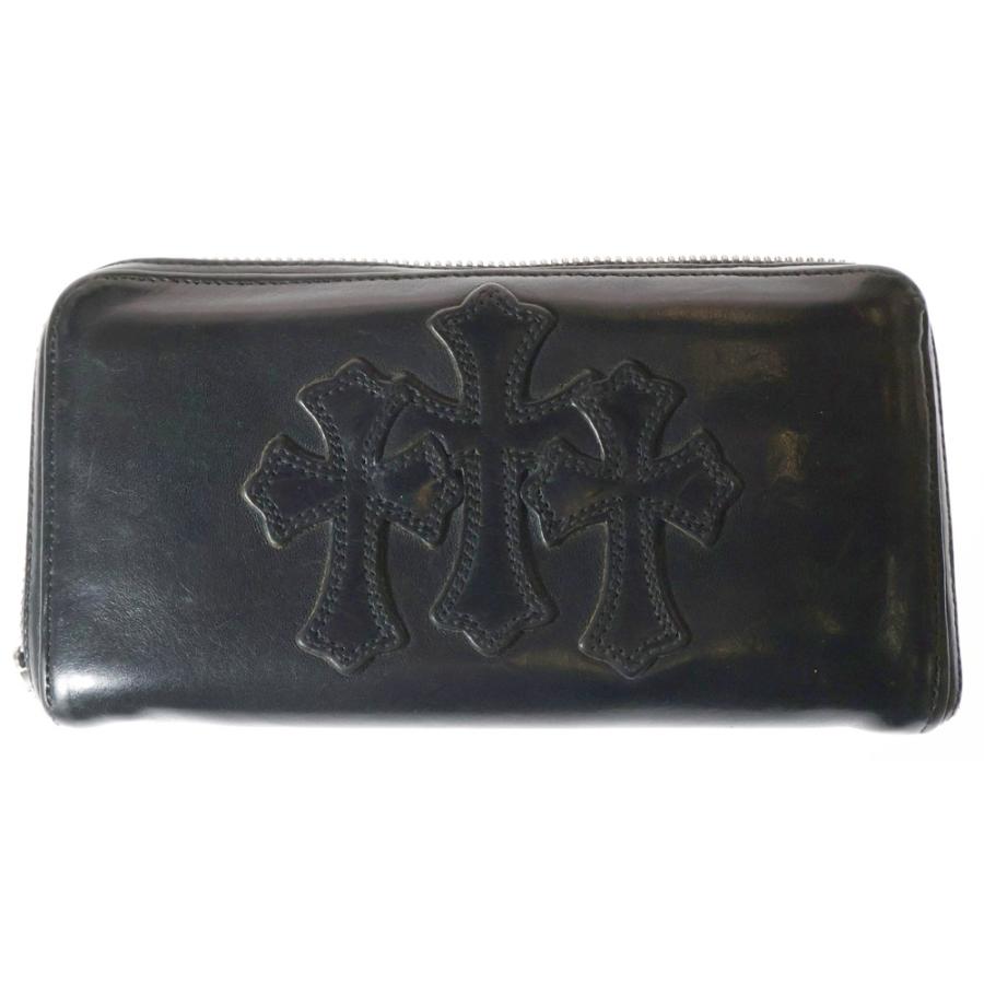 CHROME HEARTS（クロムハーツ） REC F ZIP 3クロス ラウンドジップ