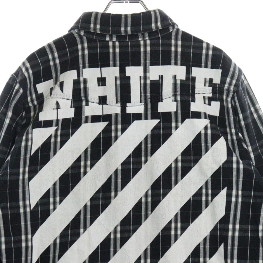 OFF-WHITE オフホワイト 16SS Flannel Check Shirt フランネルシャツ