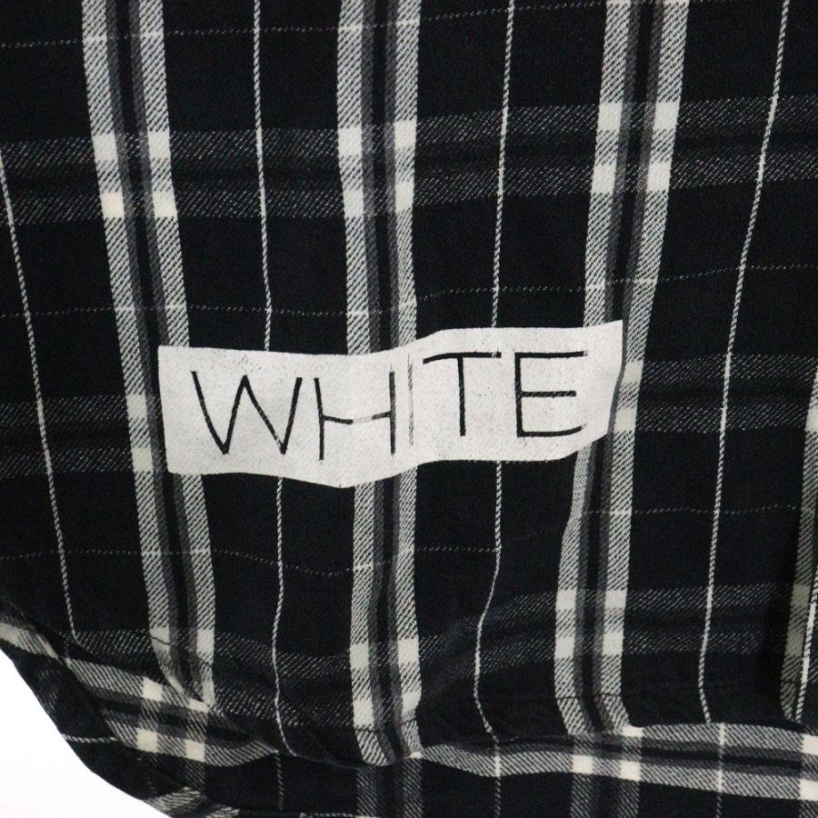 OFF-WHITE オフホワイト 16SS Flannel Check Shirt フランネルシャツ