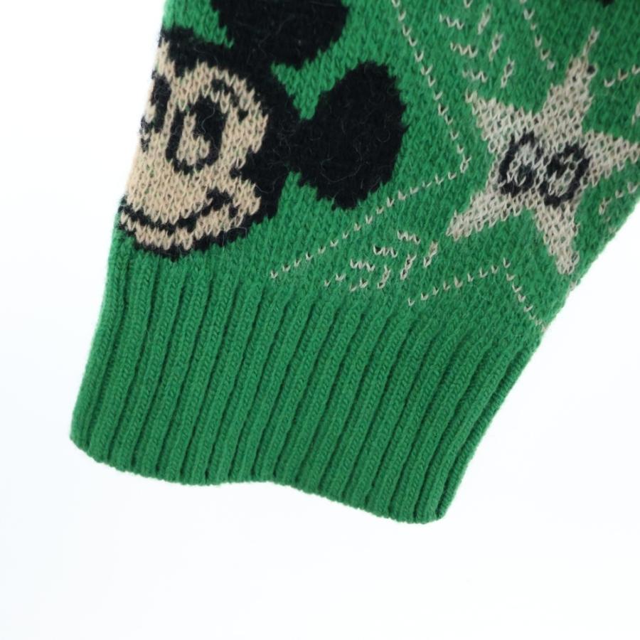 GUCCI（グッチ） ×Disney Mickey Mouse Pattern Crewneck Knitted