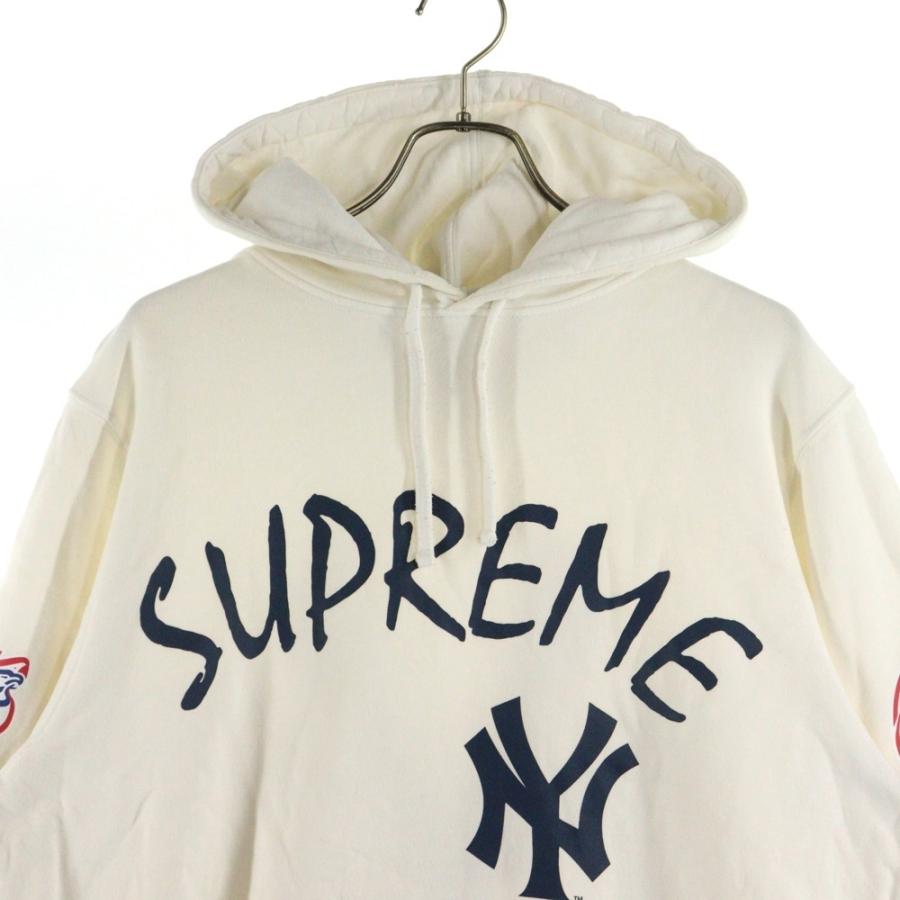 【希少】シュプリーム 15ss Supreme NY ヤンキース パーカー M 希少】シュプリーム 15ss Supreme NY ヤンキース パーカー M