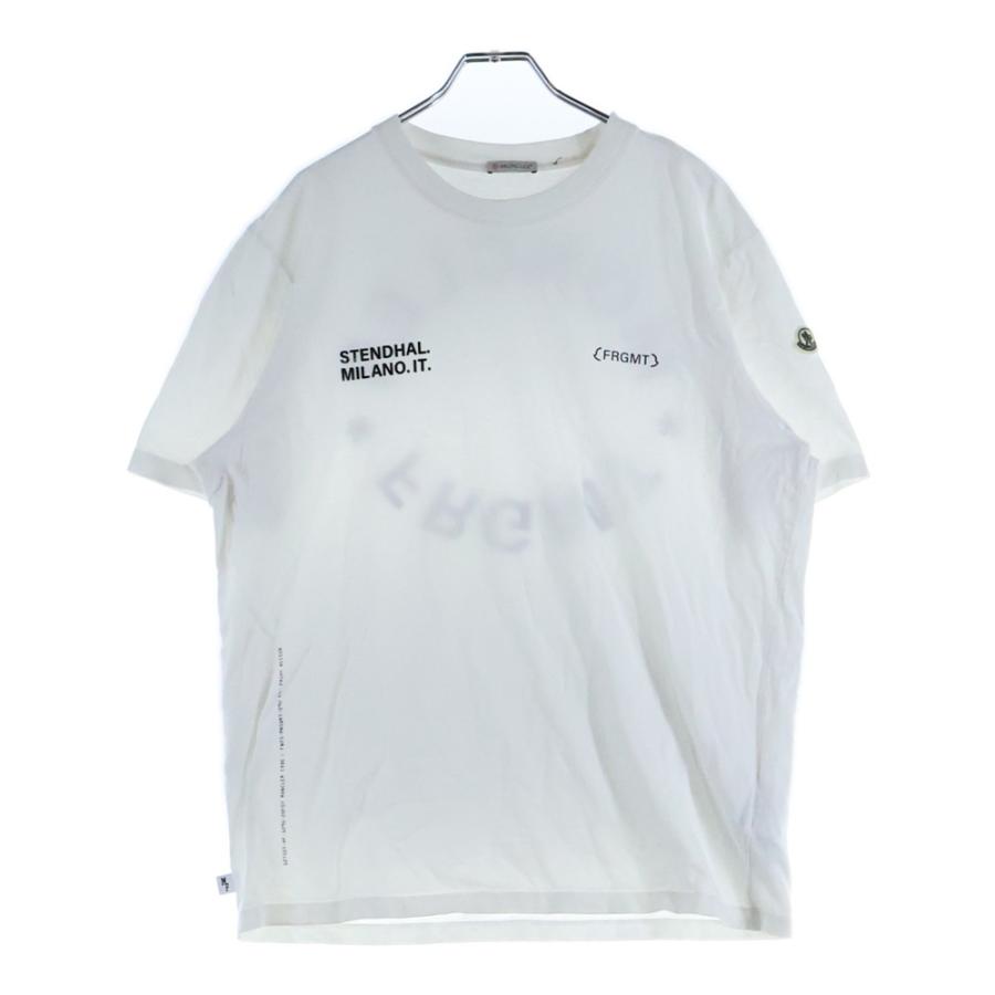 MONCLER（モンクレール） ×Fragment Design Rubber Logo Tee